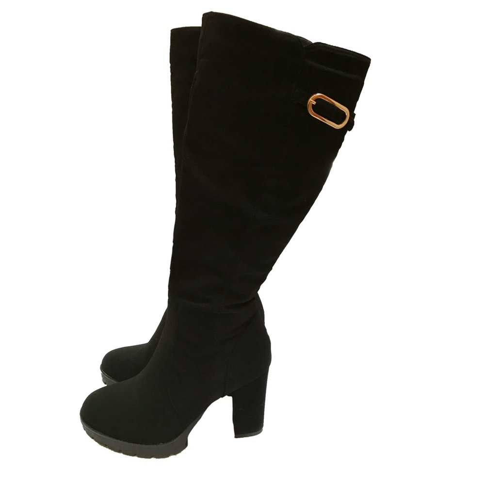 Dreams Pairs chunky heel knee high boots, size 10